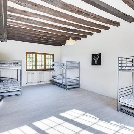 Crazy Villa Etisseaux 45 - Heated Pool - Volley Court - 1H30 Paris - 45P Saint-Maurice-sur-Aveyron Bagian luar foto