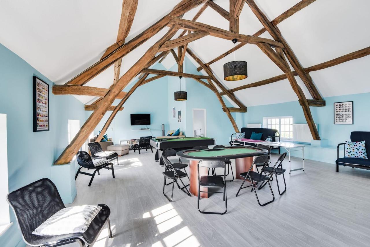 Crazy Villa Etisseaux 45 - Heated Pool - Volley Court - 1H30 Paris - 45P Saint-Maurice-sur-Aveyron Bagian luar foto